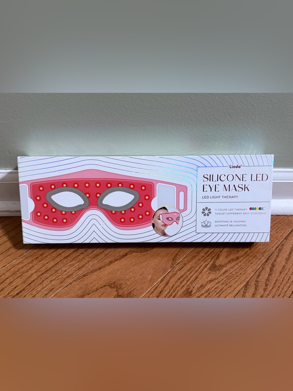 Silicone LED Eye Mask- Soothing Light Therapy